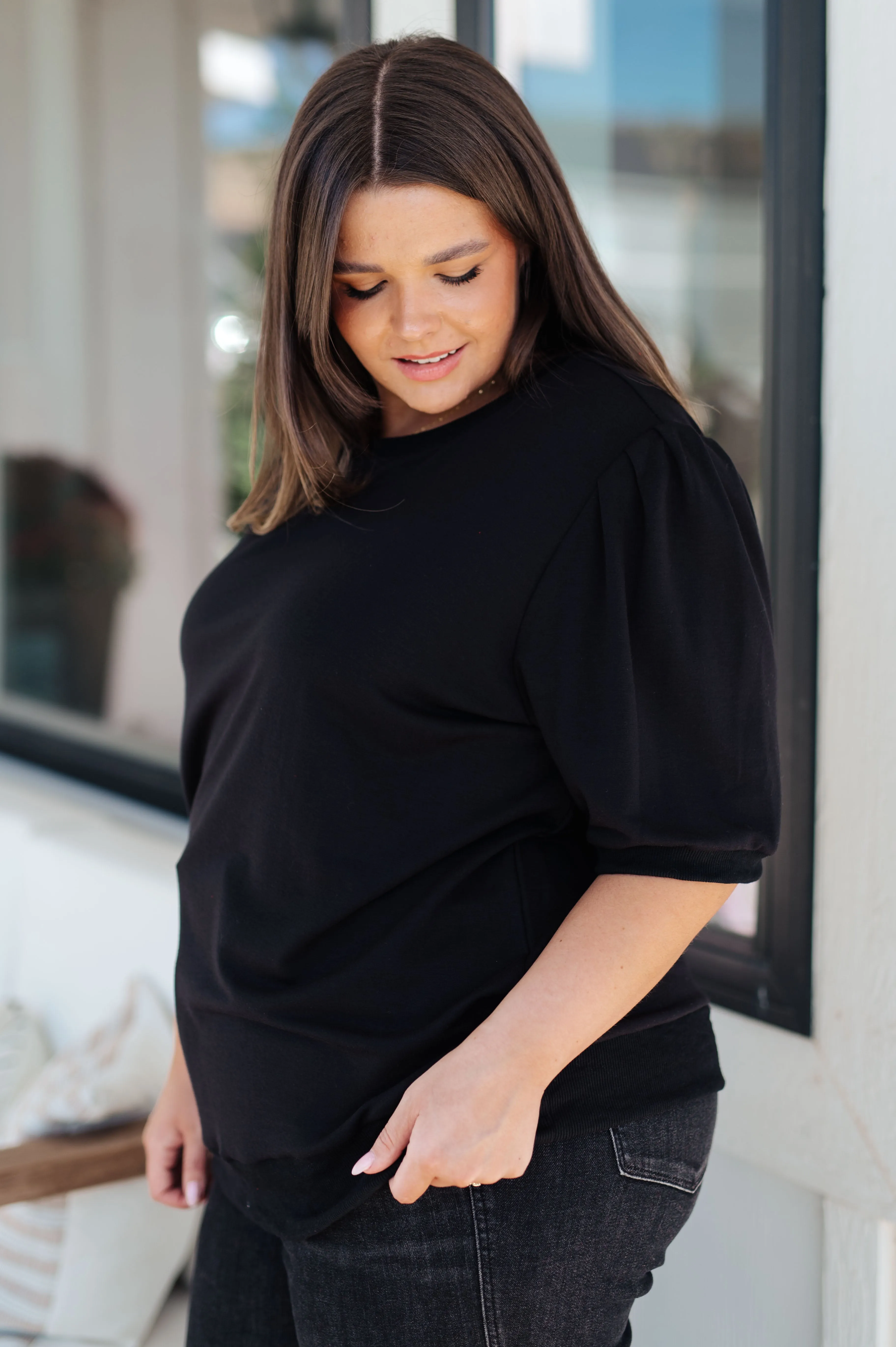 Evidently Different Puff Sleeve Top - 10/20/2023