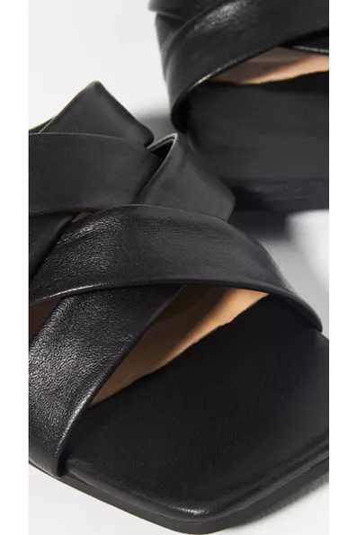 Pollyanna Black Sandal